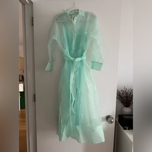 MAJE Roane Organza Belted Dress - Size 2 (S/M) - with Tags but FEW CALL OUTS
